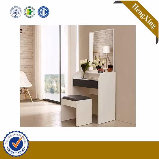 Modern Design Wooden Home Hotel Bedroom Furniture Mirror Glass Vanity Wood Dresser Dressing Table