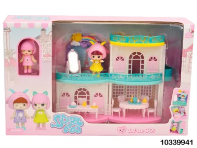 2020 Newest DIY Plastic Toys Fashion Doll House Toys for Girls/10339941