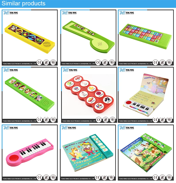 OEM 10 Button Electronic Intelligence Sound Toy for Kids