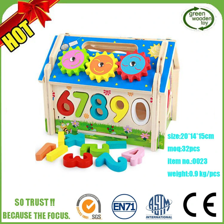 Wooden Educational Children Baby Promotion Gift Doll House