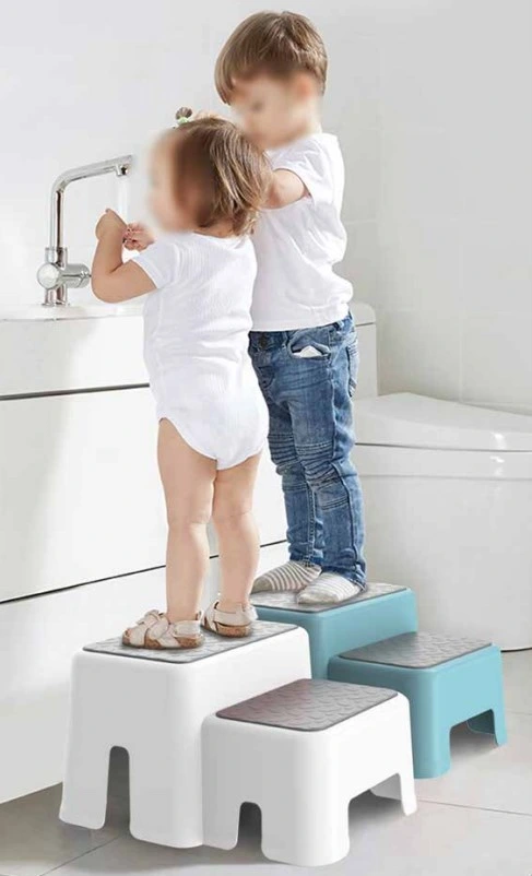 Stackable 2 Step Stool for Kids in Kitchen and Bathroom