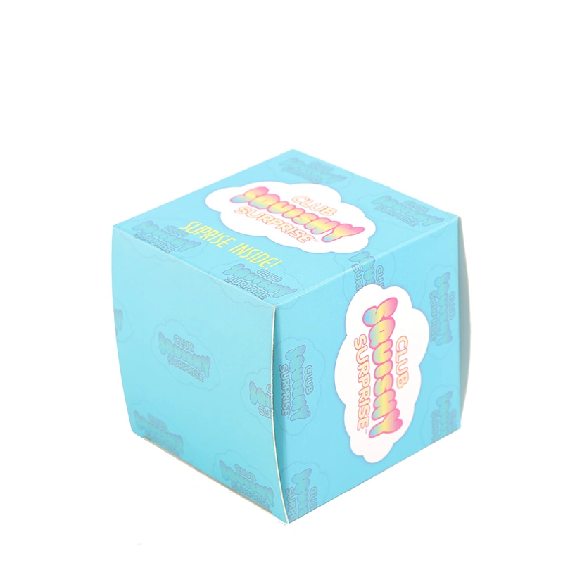 Hot Sale Custom Logo Printing Eco-Friendly Folding Kraft Paper Toy Storage Box for Kids