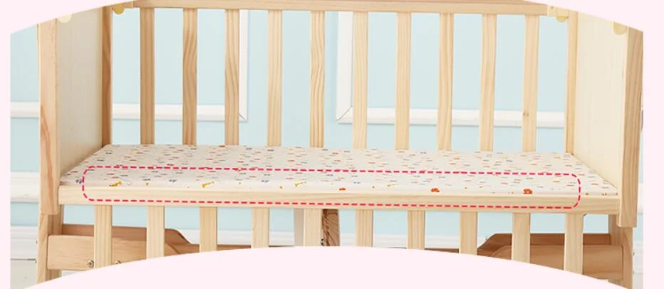 Solid Pine Wood Material /Doll Bed /Baby Swing Cot Bed