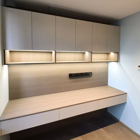 10solid Teak Wood Modern Glass Simple Living Room Bookcase Library Combined Wall Kids Bookshelf