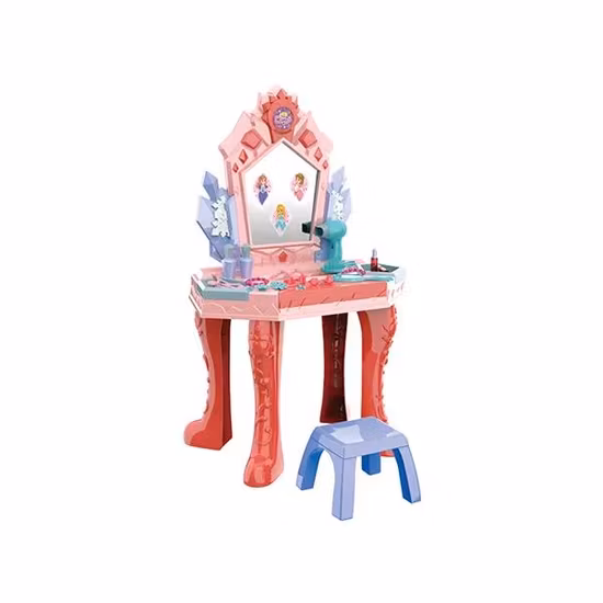 Dressing Table with Lights Music Kids Makeup Sets Make up Kit Girls