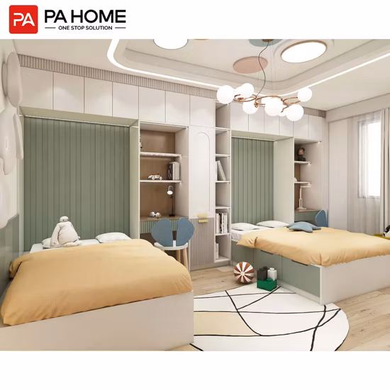 PA Cute Furnture for Children Room Customized Modern Design Kids Wardrobe